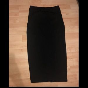 Black Maxi Skirt